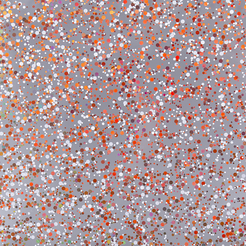 Lembaran akrilik berwarna bergemerlapan corak