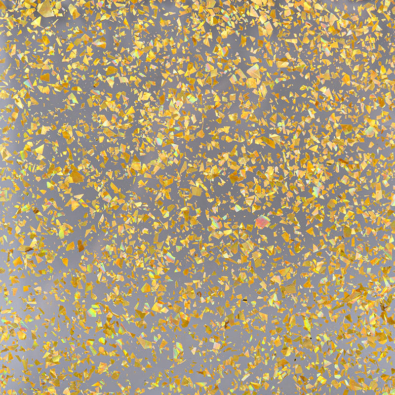 Lembaran akrilik berwarna bergemerlapan corak